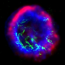 Supernovaer av type II Stjernevind fra kjempestjerner (i