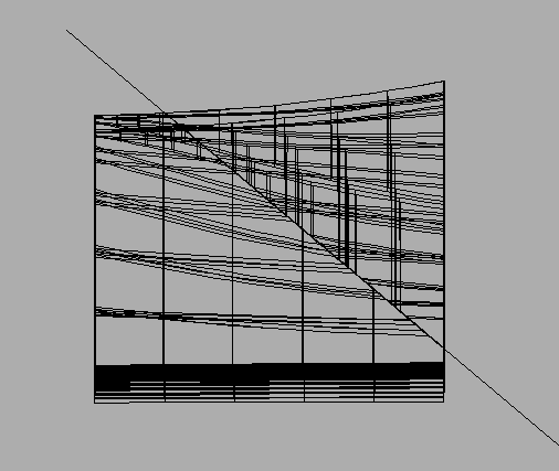 Bruk kommandoen «SLICE» i AutoCAD, og benytter endepunktene på