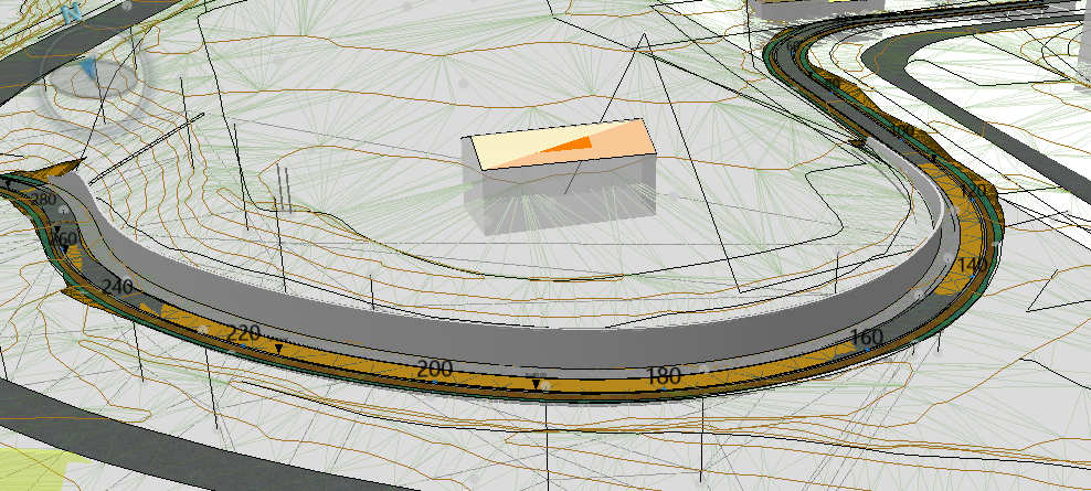 dwg-import med de samme importinnstillingene som for import av