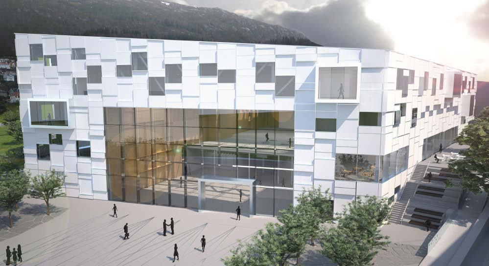 SHA-PLAN Prosjekt: 12416 Kunst- og designhøgskolen i Bergen Byggherre: Statsbygg Byggeplass: Møllendalsveien