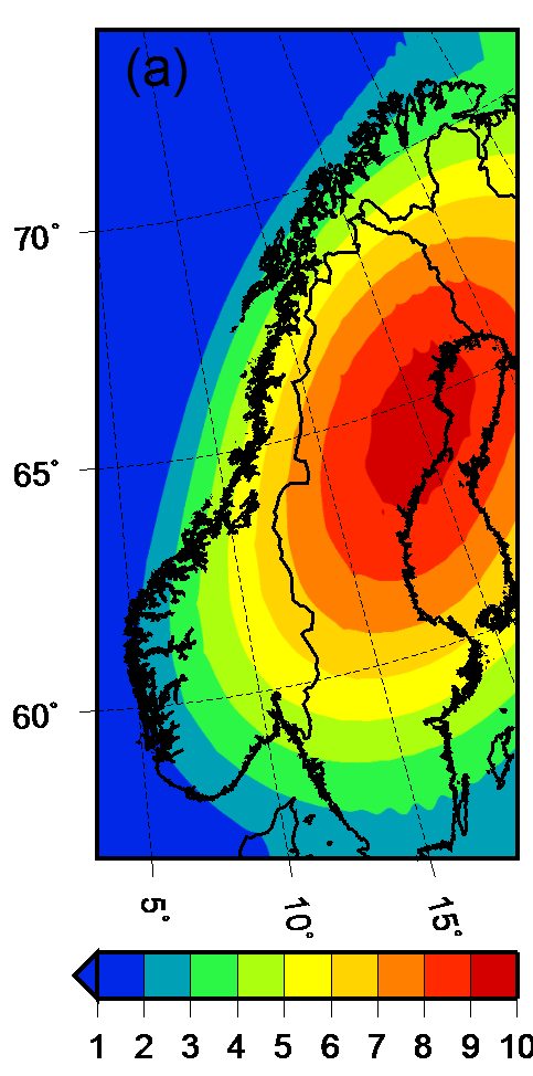 Landheving Mer enn 12