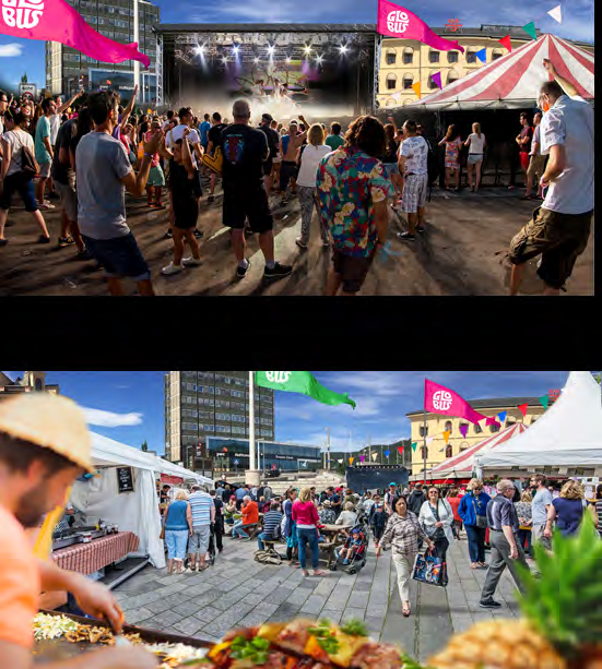 P06 Kultur: Kulturopplevelser Globus internasjonal matog kulturfestival videreføres Kunst rett vest arrangeres i Drammen 2018