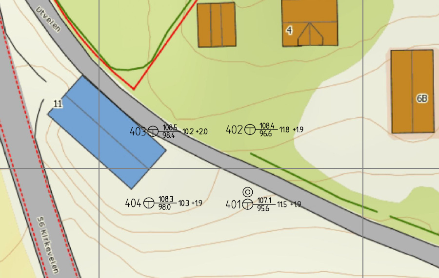 Tittel: Barnehage, grunn- og fundamenteringsforhold Side: 3 av 7 1 Innledning I forbindelse med samlokaliseringen av Vet. inst. med NMBU på Ås planlegger Statsbygg å bygge Åkebakken barnehage.