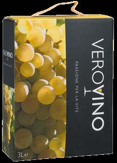 HVITVIN Vero Vino Grillo Sicilia, Italia Smaksrik, lettkrydret hvitvin med aroma mot tropisk frukt som aprikos, mango og modne epler. Moderat fyldig og ueiket.