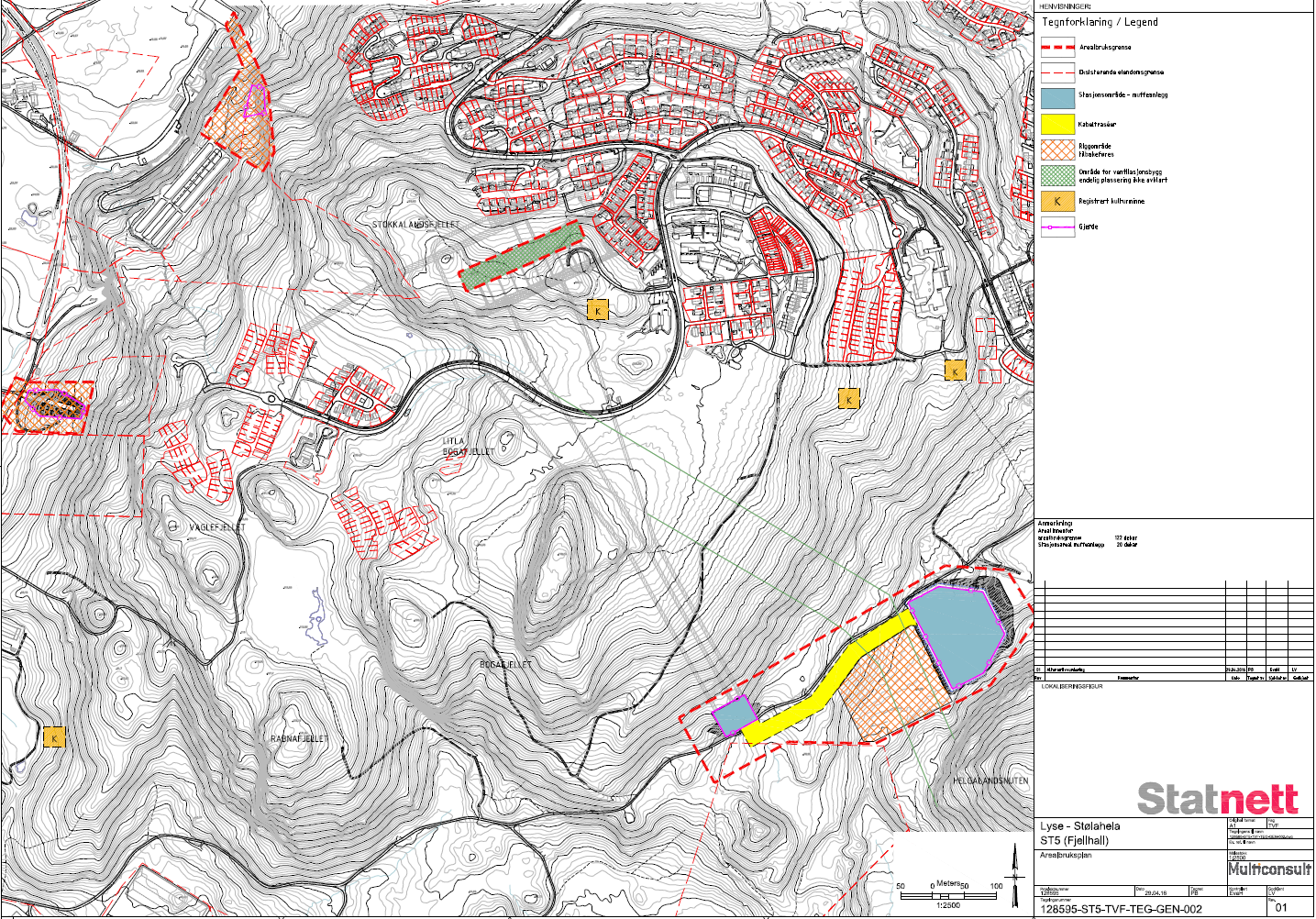 Tilleggssøknad Lyse - Fagrafjell esember 2016 Figur 18: Utredet alternativ Bogafjell fjellhall med utendørsanlegg.