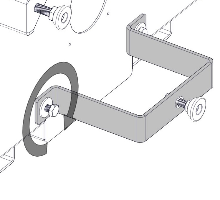 FIG 4 Bracket leg 22-0N20U-190 x1 21-50000-022 x1 21-30006-020 x1 13 mm