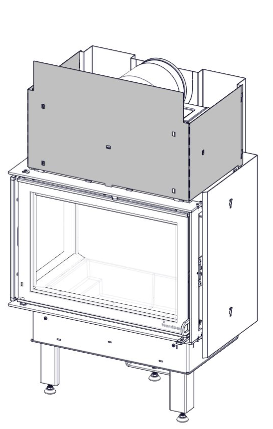 FIG 7 Front radiation shield