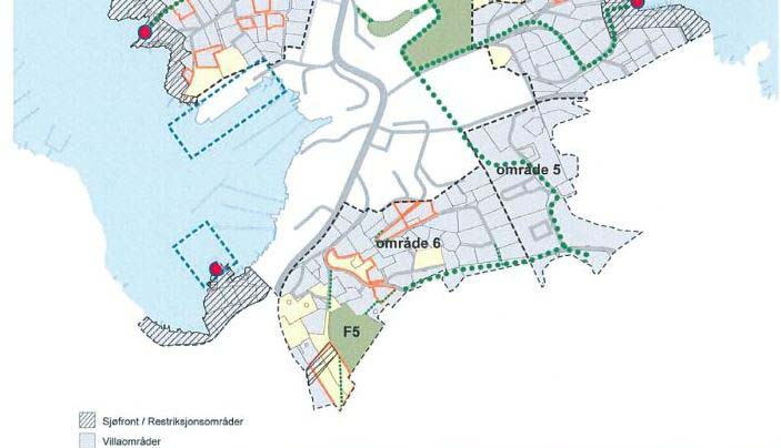 Områdeplanen legger til rette for fortetting i Søreide sentrum og utbygging av en ny skole. Planen forutsetter nedbygging av sentrumsnære grøntområder (ved Oddamarka og rundt Essotomten).