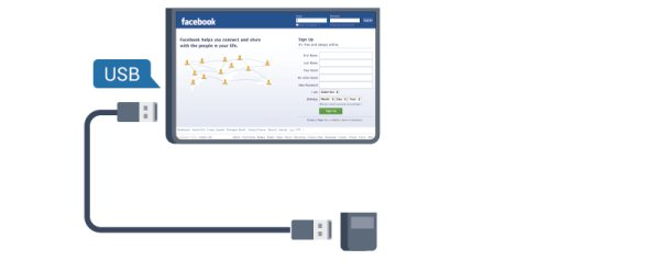 Hvis du vil ta opp en sending med TV-guideinfo fra Internett, må du ha Internett-tilkoblingen installert på fjernsynet før du installerer USB-harddisken.