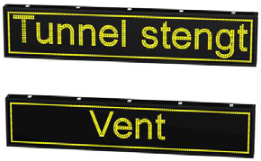 Varenummer: 16014400013 Posisjon 1 LED VMS SPESIAL SKILT 14 Varenummer: 16014400014