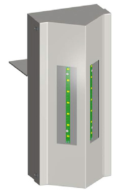 LED LEDELYS FOR TUNNEL BESKRIVELSE Solid og sikkert 230Vac LED nødlys/ledelys.