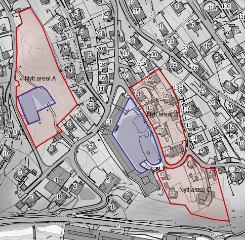 Behov for utvidet uteareal i Ytre Arna Vi har her prøvd å visualisere hva som må til for å få nok areal innenfor de 200 meter fra skolen, slik som normen krever.