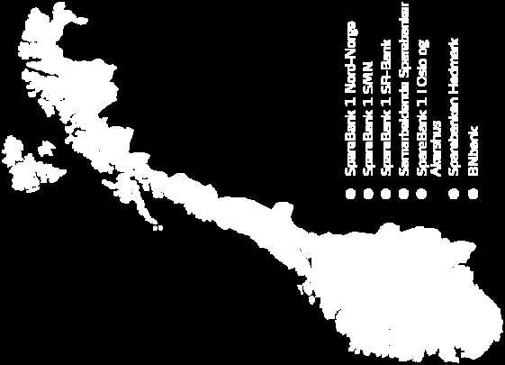 Regionale kompetansesentra - Betalingsområdet: Trondheim - Kreditt: Stavanger - Læring: Tromsø SpareBank 1