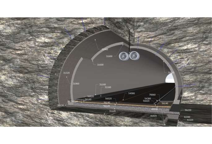 1.2.8 Tunnel 1.2.9 Geotekniske konstruksjoner og tiltak Skisse under utarbeidelse 1.2.10 Bergsikring Skisse under utarbeidelse 1.
