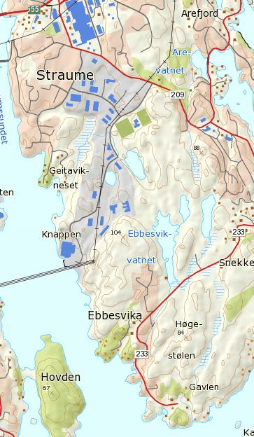 1 INNLEIING Sweco Norge AS har på oppdrag frå BIB Eigedom AS gjort vurdering av vegtrafikkstøy og flystøy for reguleringsplan Ebbesvikneset, Fjell kommune.