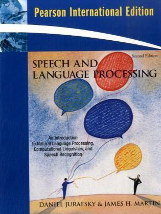 Pensumlitteratur Speech and Language Processing: an Introduction to Natural Language Processing,