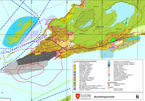 Plankartet skal vise hovedformål og hensynssoner Vise hva de forskjellige arealene skal brukes til Skal gjøre det