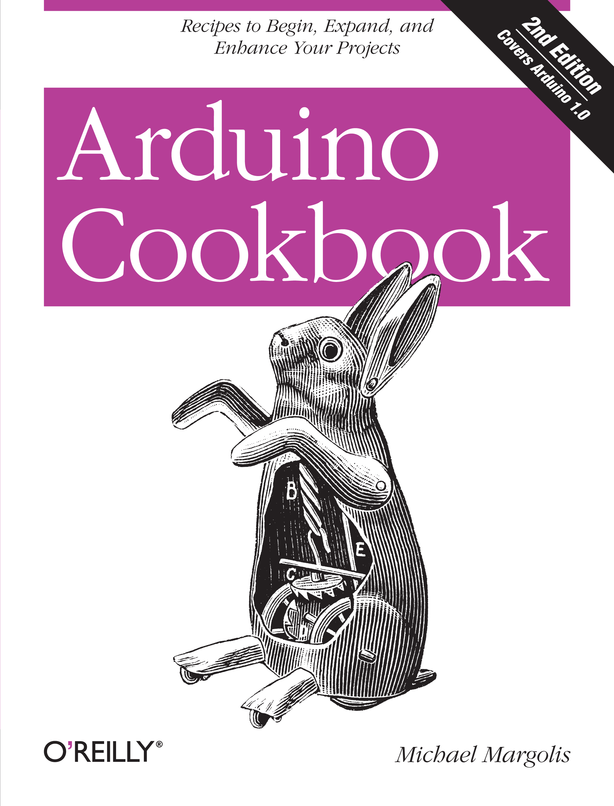 Arduino Cookbook, Michael Margolis Denne boken inneholder