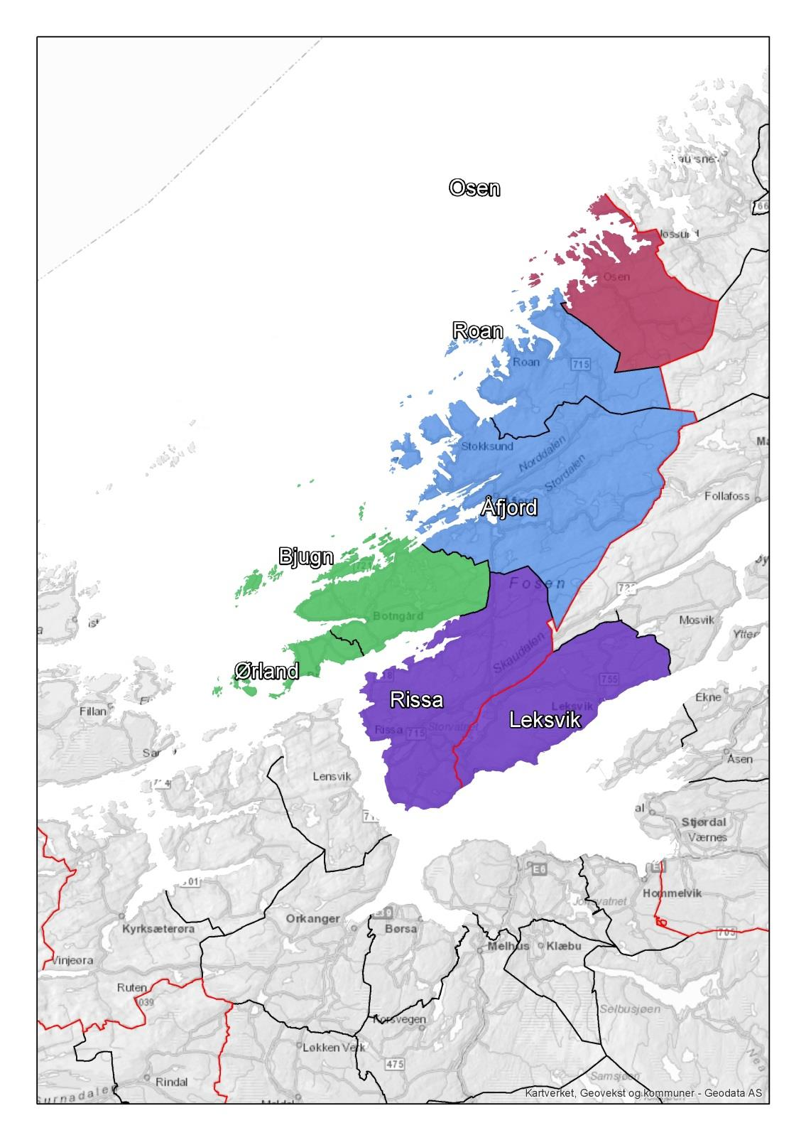 Rissa og Leksvik (indre Fosen) Søknad sendt 21.12.