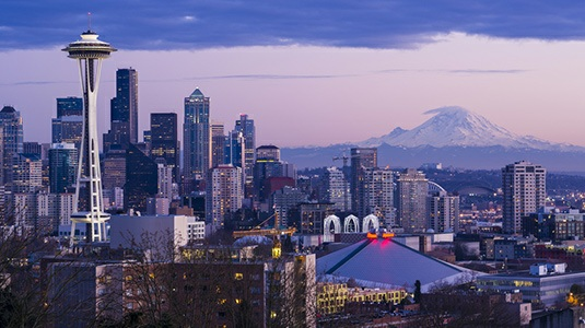 Dag 2 Seattle, Was hington I dag blir det mulighet for å nyte alle Seattles severdigheter. Mye av det moderne Seattle begynte i 1962 i forbindelse med Verdensutstillingen.