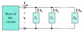 Parallel connection of impedances Figure 15-15 (p.