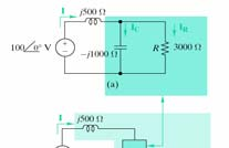 Steady-state currents 57 58 Find the steady-state currents i(t), i C