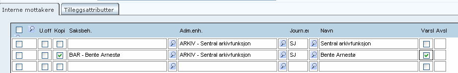 2006 Tilgangskoder og skjerming av tekst i sakstittel Alle som har tilgang til ephorte har innsyn i alle dokumenter som ikke er skjermet for innsyn.