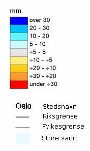 november) Fig.29 Forventet endring i grunnvannsmagasin per årstid fra normalperioden 1961-1990 til perioden 2071-2100. (senorge.no(temalag fra NVE)) 3.