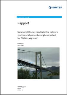 Tilslagsmaterialer, dokumentasjon og utbredelse i Sør-Norge 1993-1996: Alkalireaksjoner i Nord-Norge 2000-2002: Alkalireaksjoner i betong felterfaringer Ca 600 bruer