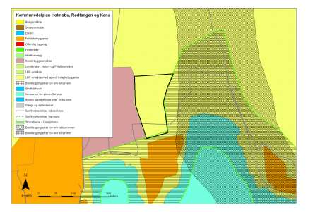 1 Planstatus 1.1 Kommuneplan I gjeldende kommuneplan er området avsatt til LNF-område.