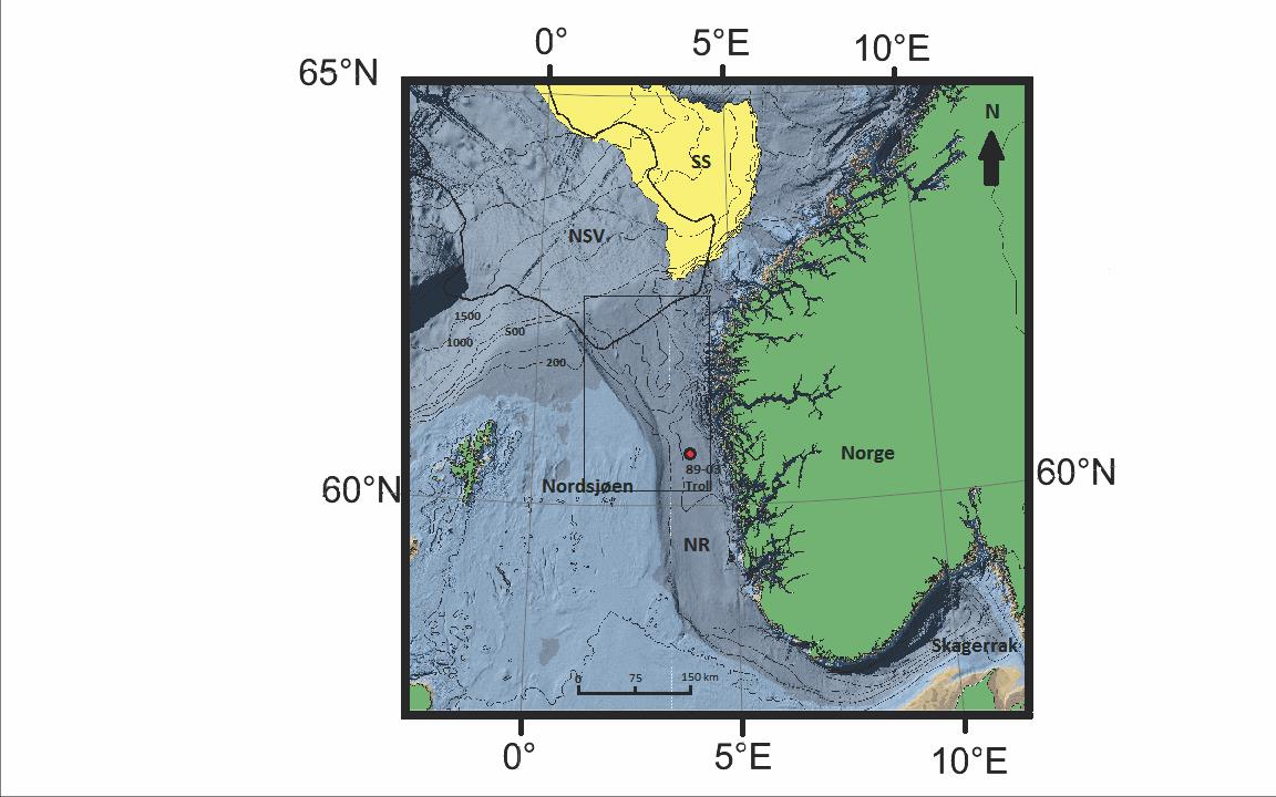 Kapittel 1 Introduksjon - Etablere en regional avsetnings- og glasiasjonshistorie for studieområdet Denne oppgaven er en del av GLANAM-prosjektet (Glaciated North Atlantic Margins).