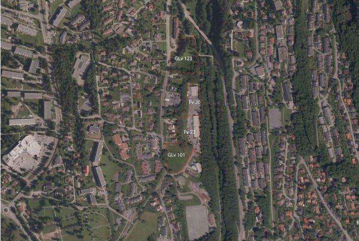 3.52 Gamle Lommedalsvei 101 (GL101) og Folkvangveien 20-22 (FV 20-22) Innspill fra ARCHUS arkitekter på vegne av eier Autoville AS.