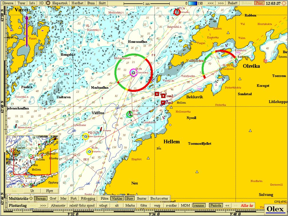 2 MATERIALE OG METODER 2.1 Undersøkelsesområdet Lokaliteten ligger i Valsfjorden, en side arm av Tarvafjorden, i Bjugn kommune, på ca 68 meters dyp. (Figur 2.1 og 2.2).