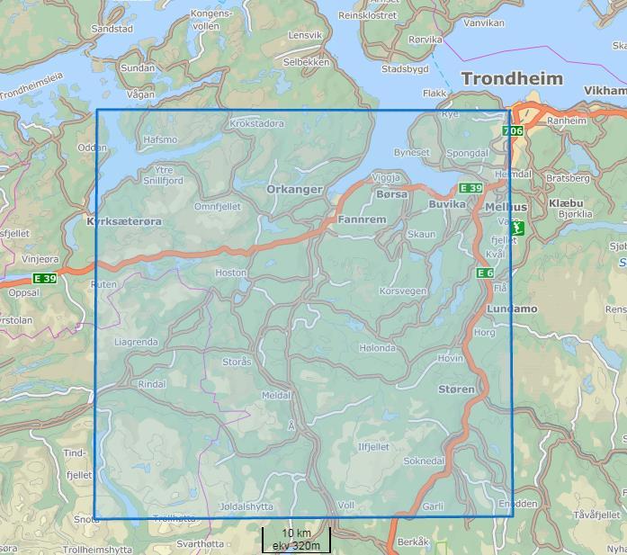 Rødlista km2 B-kriteriet: Begrenset leveområde 70 Arter med begrenset areal større utdøingsrisiko