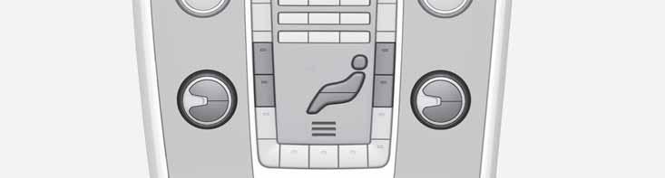 04 Komfort og kjøreglede Klima Elektronisk temperaturkontroll, ETC 04 Vifte Elektrisk oppvarmet forsete, venstre side AC - Klimaanlegg på/av Maks.