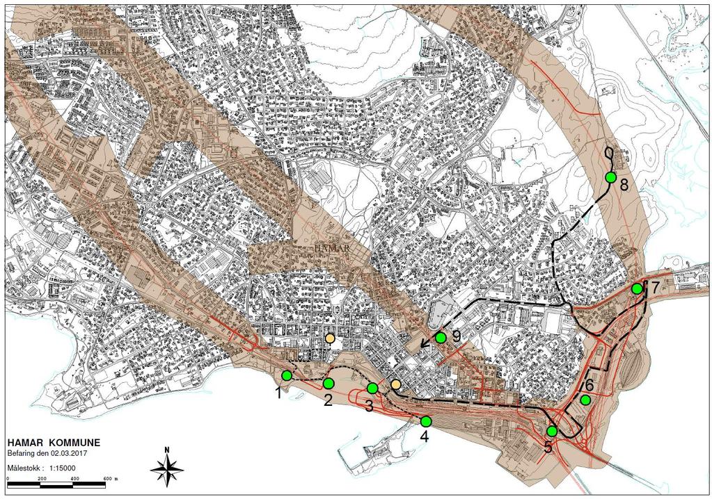 Befaringskart Hamar 2.