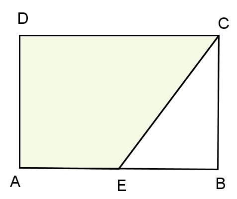 Basisoppgaver. Areal og omkrets av plane figurer B..1 Figuren viser et kvadrat og et rektangel. Siden i kvadratet er 0 cm.