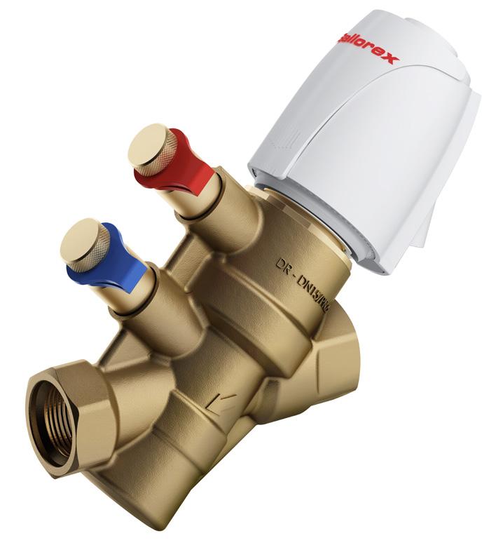 Differansetrykks ventil DN 15-50 og DN 65-80 Ballorex ventiler fås med en omfattende supportpakke