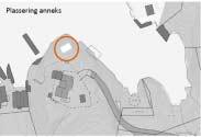 Austevoll kommune Side 2 av 9 Situasjonsplanen og illustrasjon viser anneks som er på ein etasje. (BYA er ca 45m²) Området er kupert men det er eit naturleg platå der annekset er planlagt.