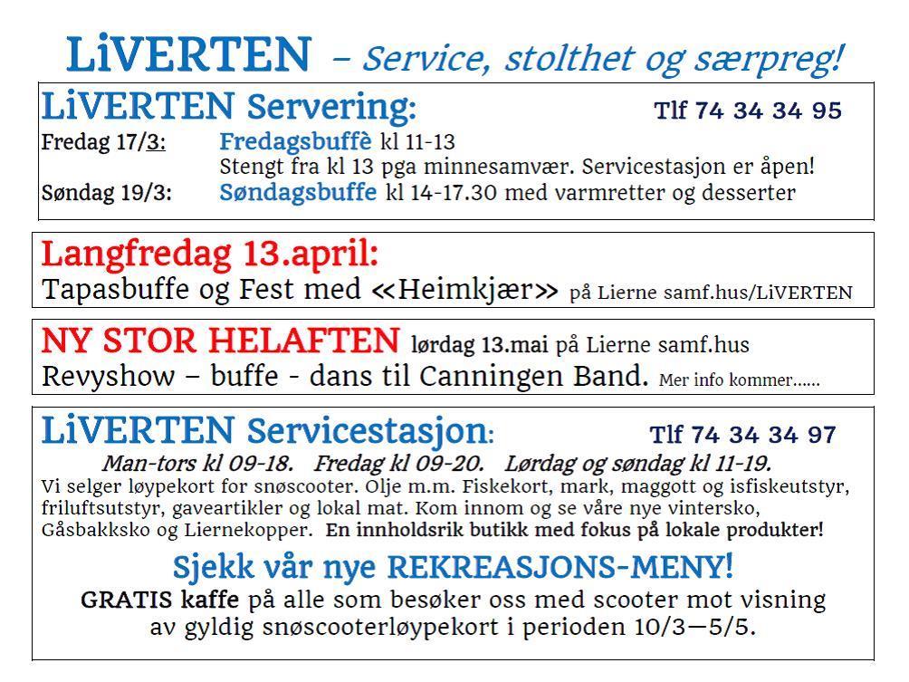 Lierne skal være en kommune der