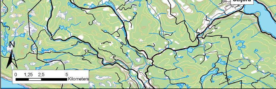 dette er et høytliggende landskap (ca 800-900