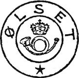 Det er mulig at den andre båten brukte brevhusets stempel i en periode. Stempel nr. 1 Type: IV Utsendt 140 Innsendt ØLSET LYSKLETT brevhus, i Klæbu herred, ble opprettet 01.07.1896.