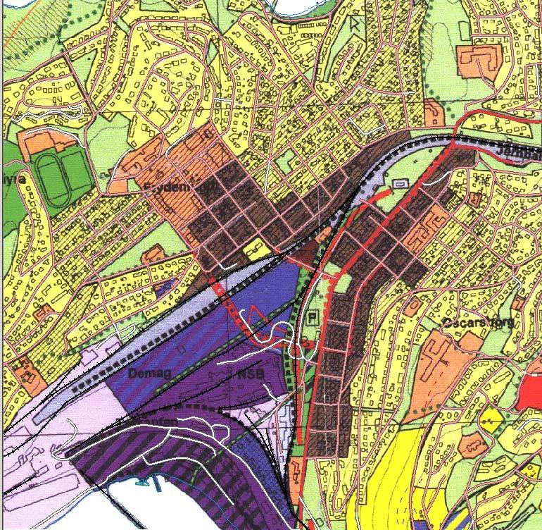 3 FORHOLDET TIL ANNEN PLANLEGGING 3.1 Kommunedelplan Narvik kommune har i lengre tid arbeidet med forslag til en ny E6 gjennom sentrum.