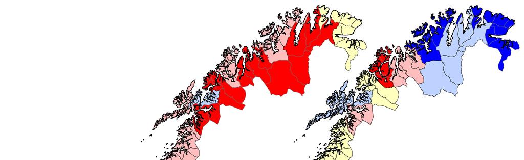 1.11 Nye regionale mønstre I de siste årene har det blitt noen nye trekk i de regionale flyttemønstrene i Norge.