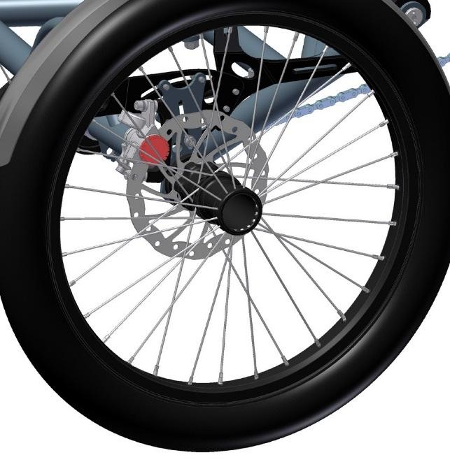 Bruksanvisning KONTROLLER RETTHET PÅ HJUL Kontrollere hjul for sideveis / radial retthet Hjulene har blitt nøye før forsendelse.