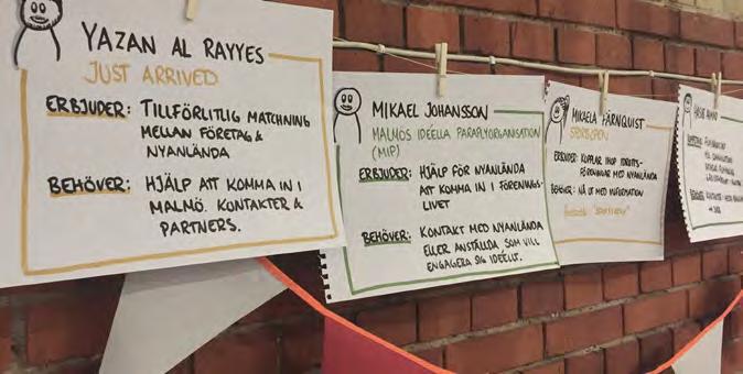 Näringslivsuppropet i Malmø To tredeler av flyktningene som har deltatt i Näringslivsuppropet, har enten fått jobb, praksisplass eller et nettverk som kan lede til jobb.