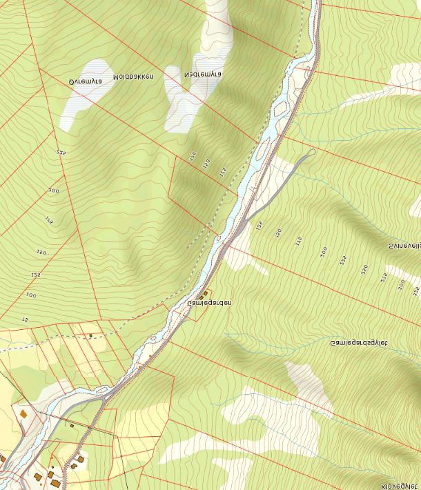 VEDLEGG 3: Detaljkart Eksisterende 22 kv