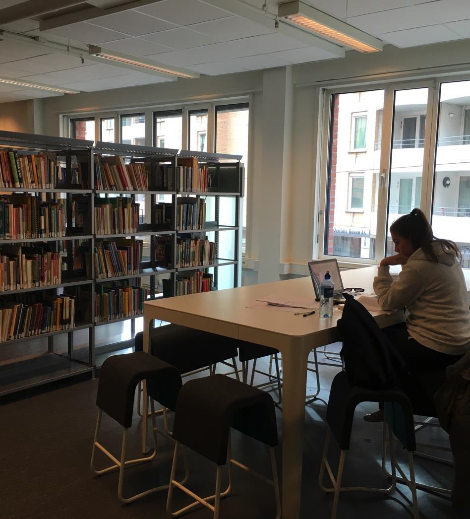 Bibliotektjenester Være et annerledes universitet Tungt inne i publisering Digitalisering effektiv læring