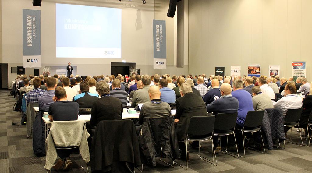 Industrivernkonferansen 2016 Industrivernkonferansen 2016 gikk av stabelen 6.- 7. desember på Thon Hotel Oslo Airport på Gardermoen.