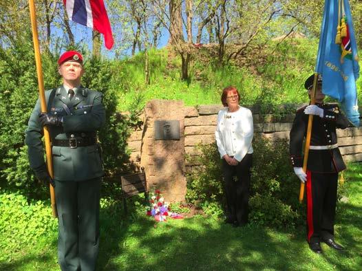 oberst Birger Eriksens grav på Æreskirkegården på Vår Frelsers